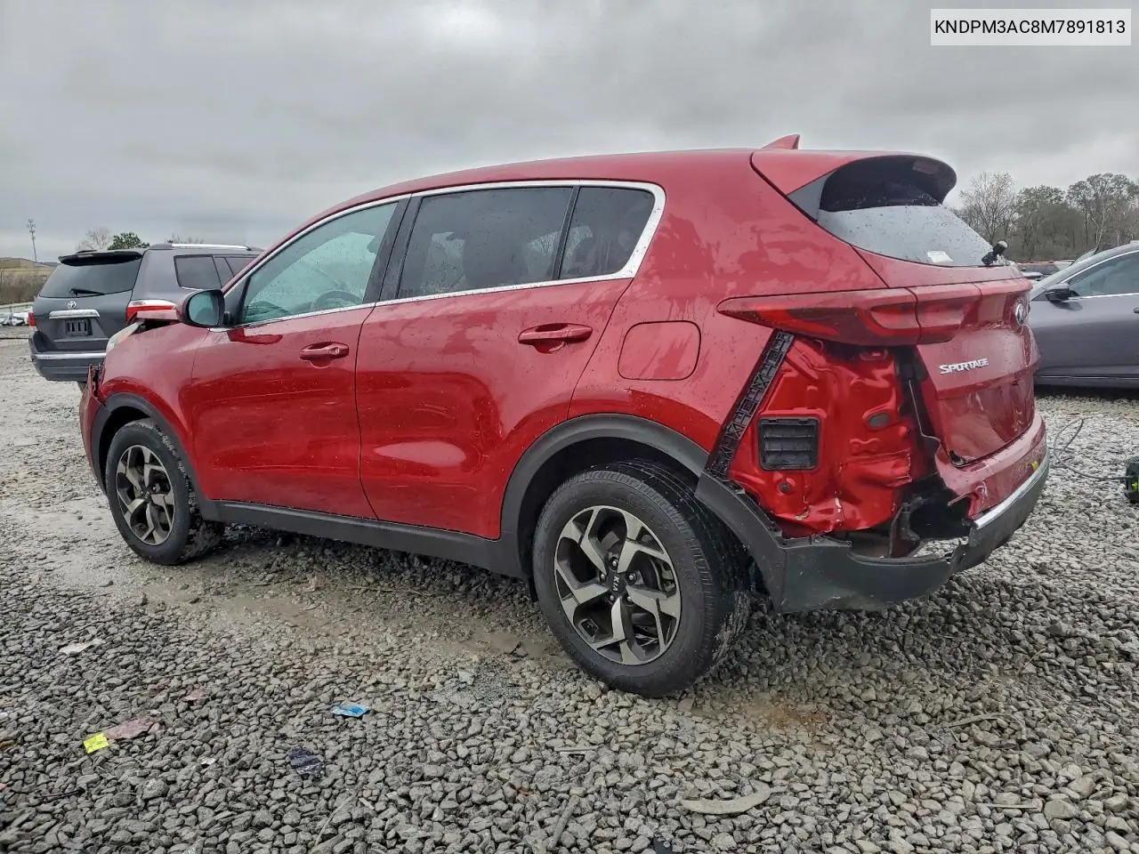 KNDPM3AC8M7891813 2021 Kia Sportage Lx