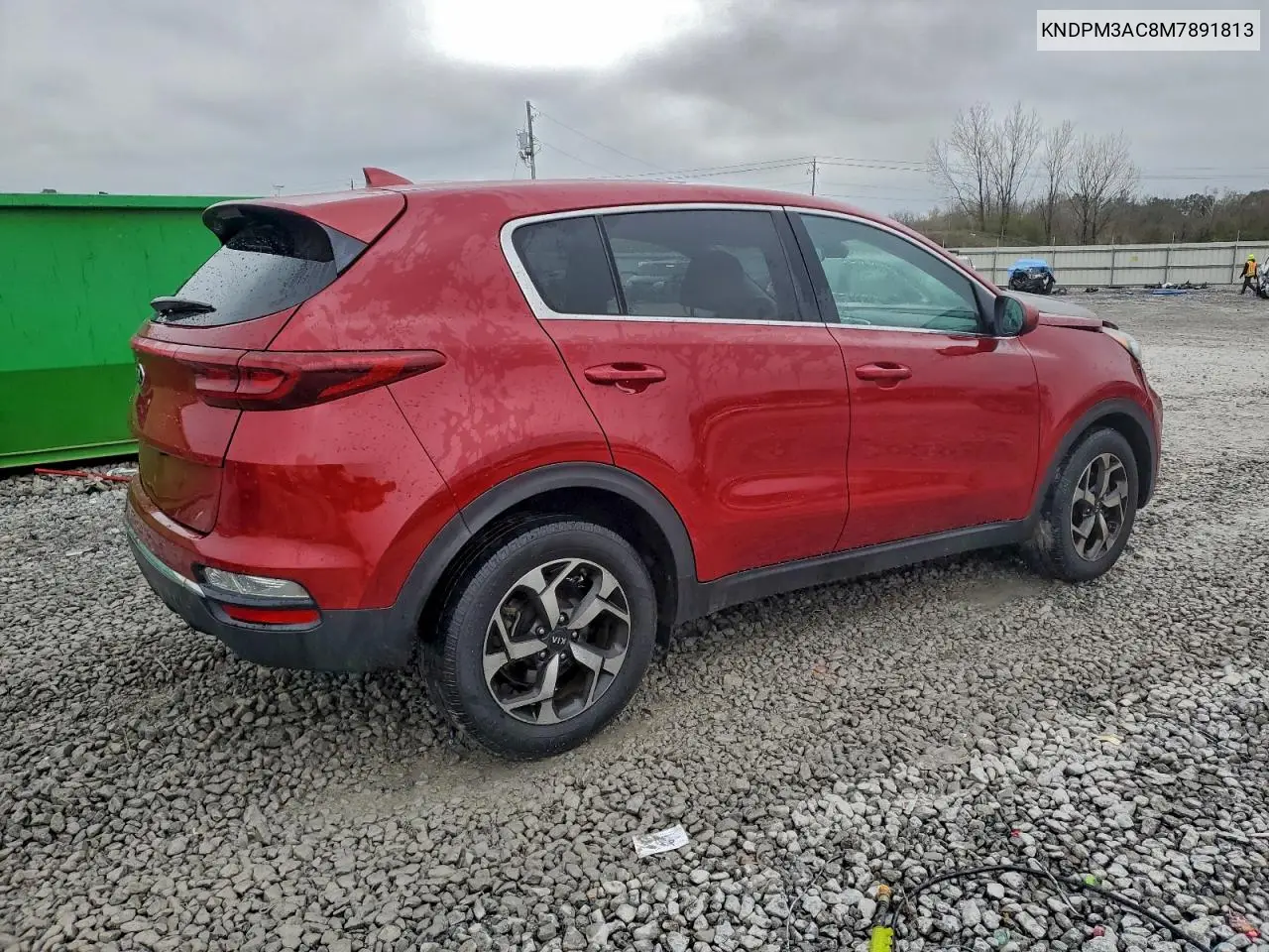 KNDPM3AC8M7891813 2021 Kia Sportage Lx