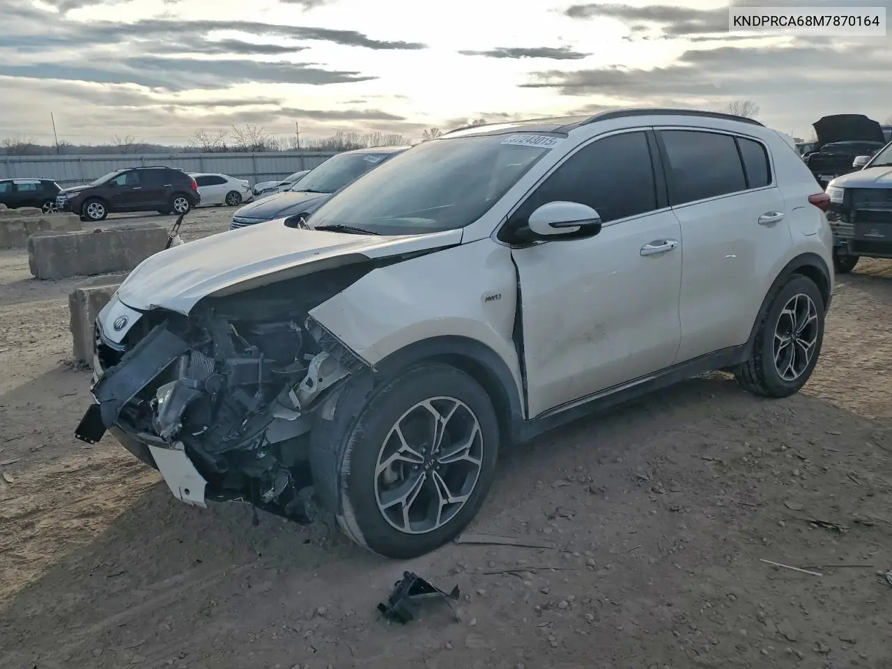 KNDPRCA68M7870164 2021 Kia Sportage Sx