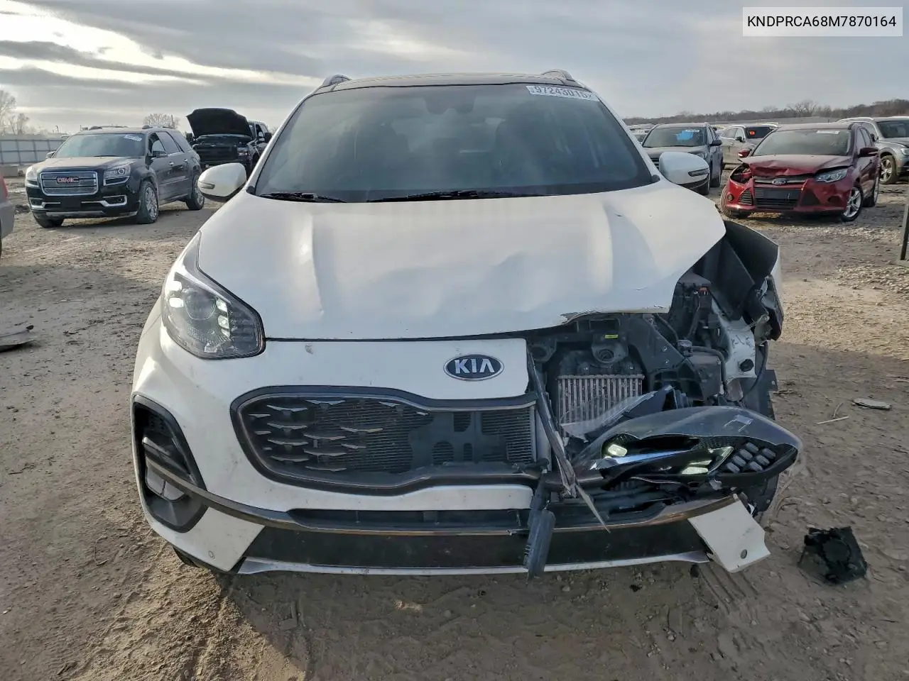 KNDPRCA68M7870164 2021 Kia Sportage Sx