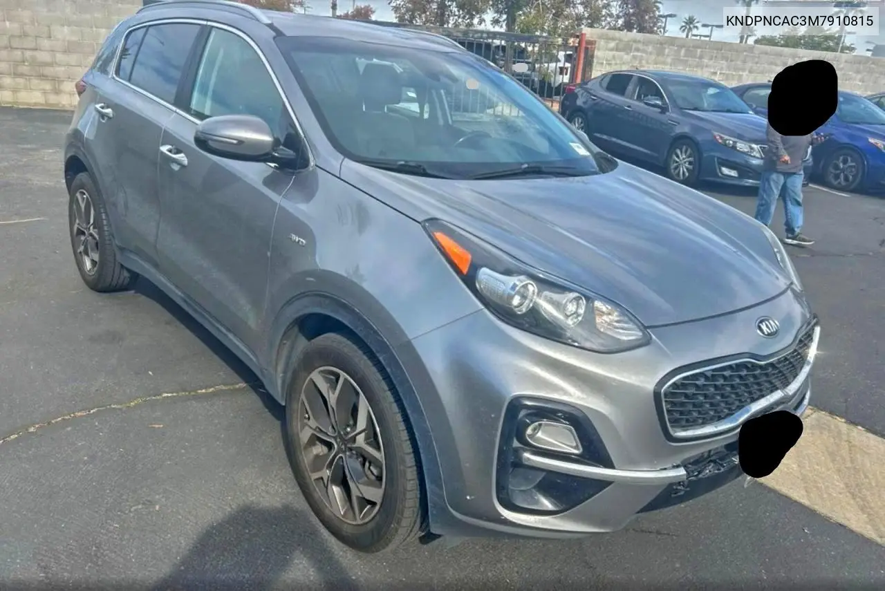 KNDPNCAC3M7910815 2021 Kia Sportage Ex