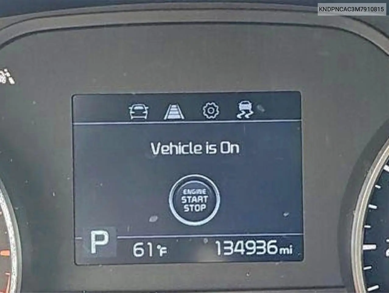 KNDPNCAC3M7910815 2021 Kia Sportage Ex