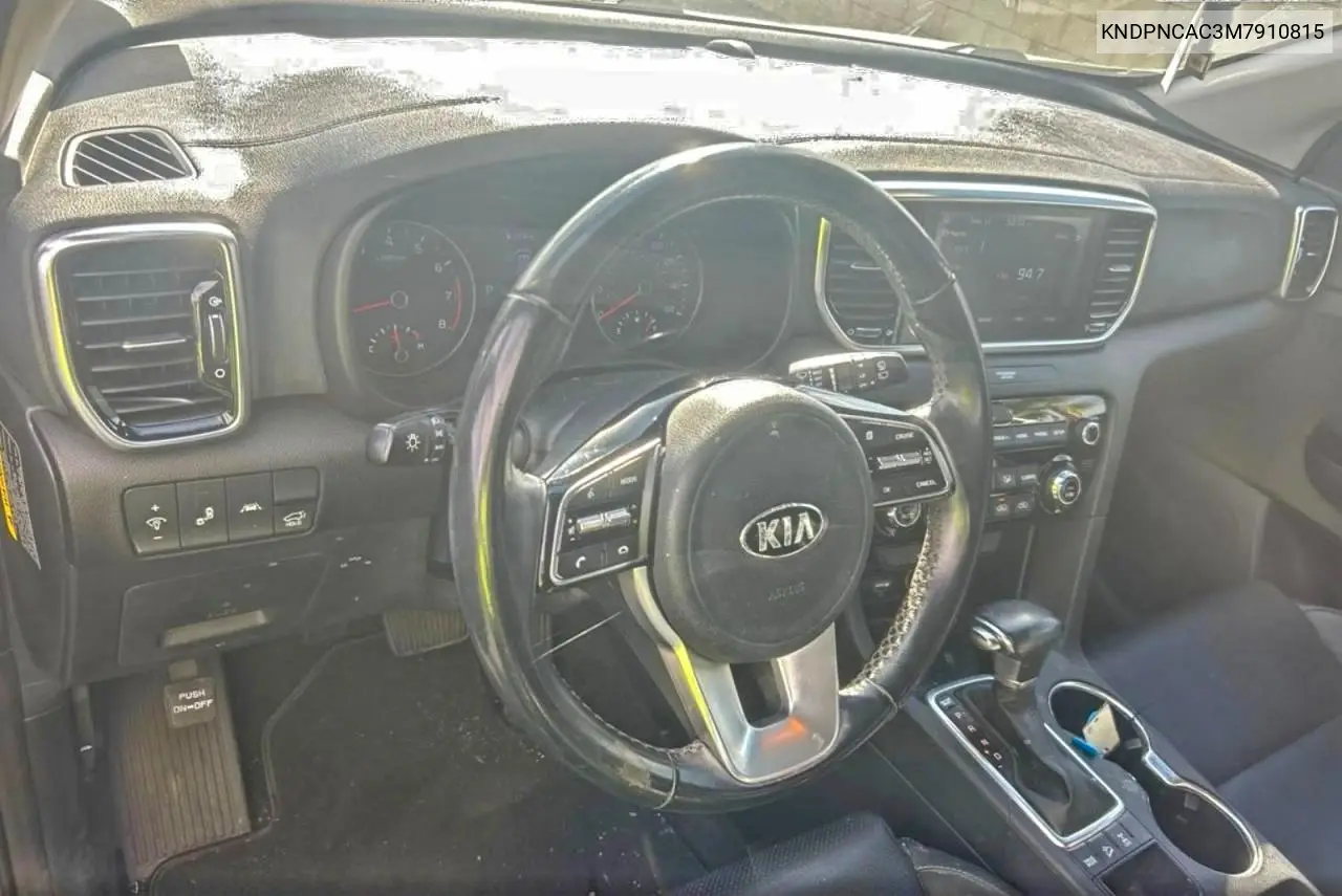 KNDPNCAC3M7910815 2021 Kia Sportage Ex