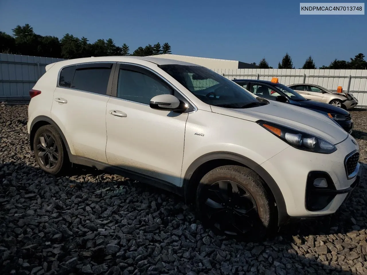 KNDPMCAC4N7013748 2022 Kia Sportage Lx