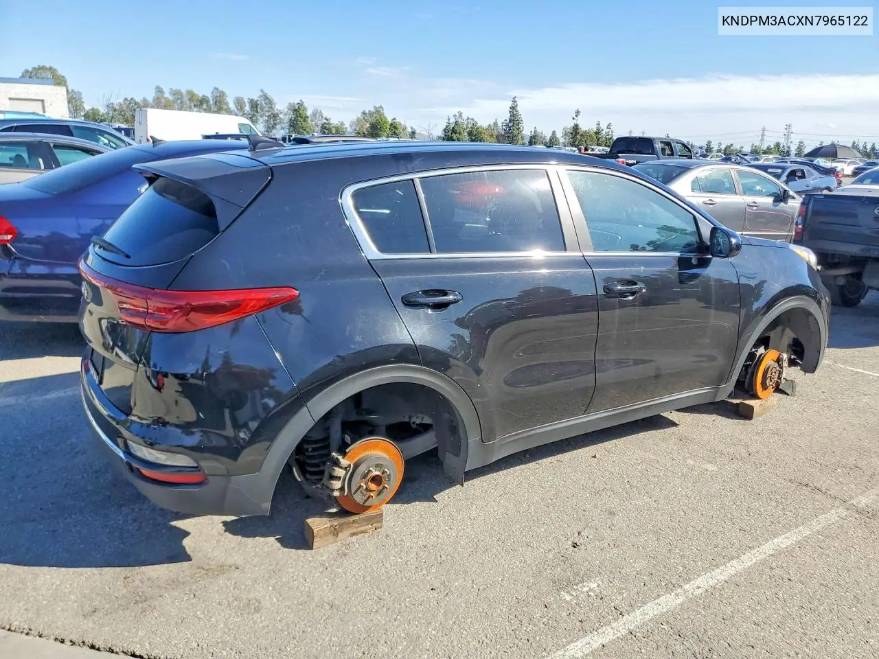 KNDPM3ACXN7965122 2022 Kia Sportage Lx