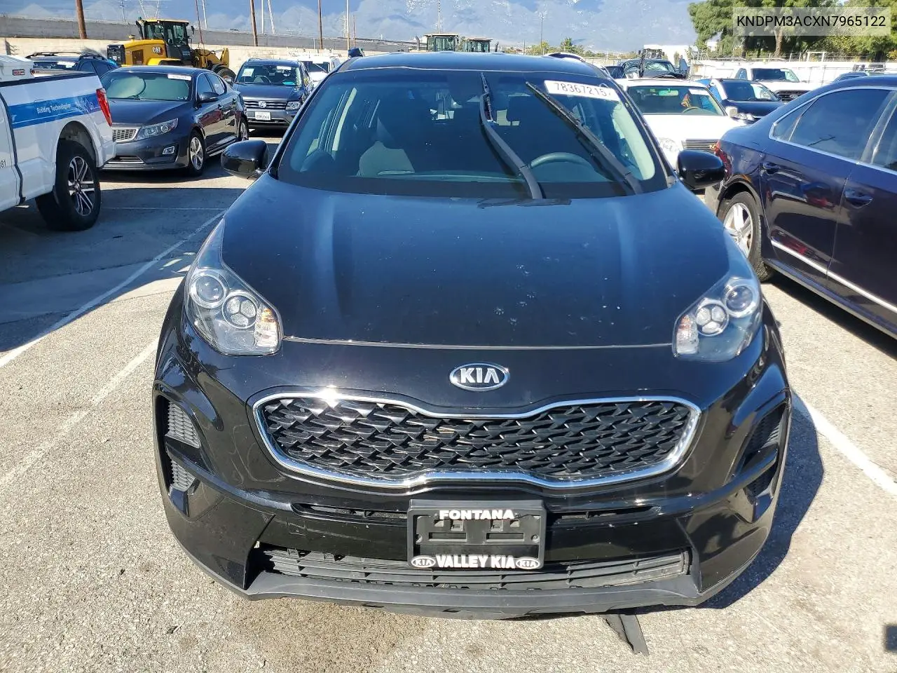 KNDPM3ACXN7965122 2022 Kia Sportage Lx