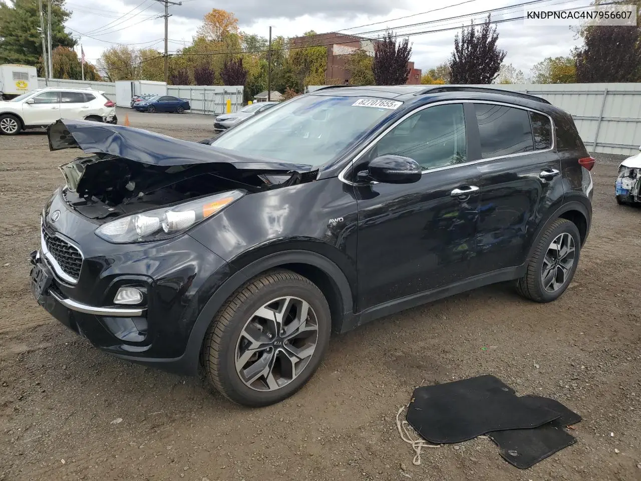 KNDPNCAC4N7956607 2022 Kia Sportage Ex