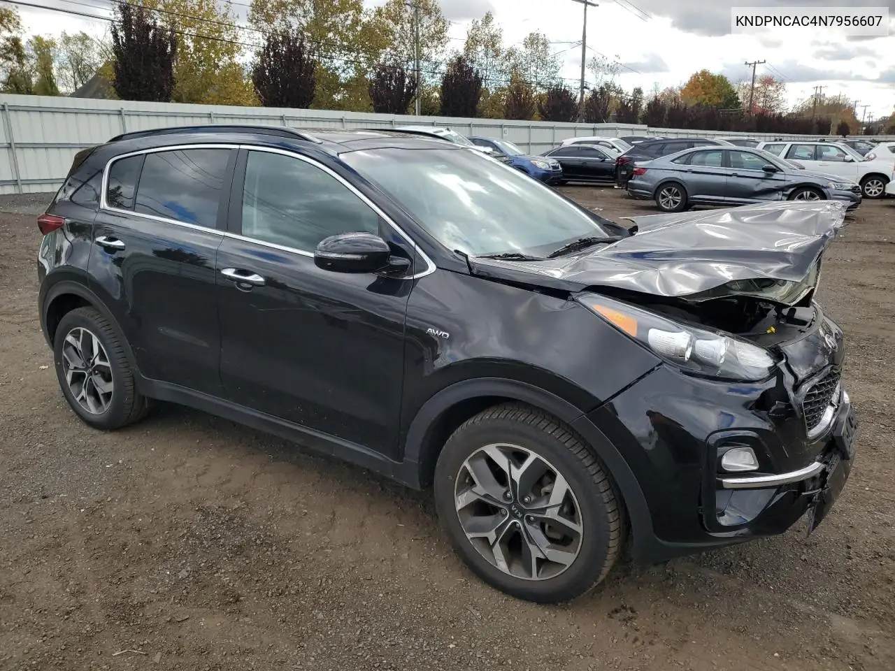 KNDPNCAC4N7956607 2022 Kia Sportage Ex