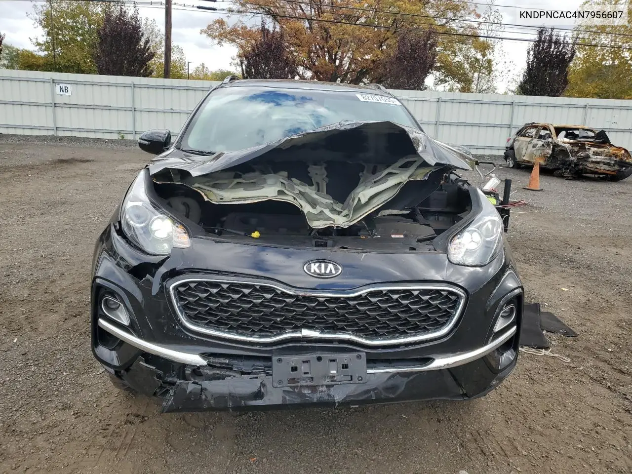 KNDPNCAC4N7956607 2022 Kia Sportage Ex