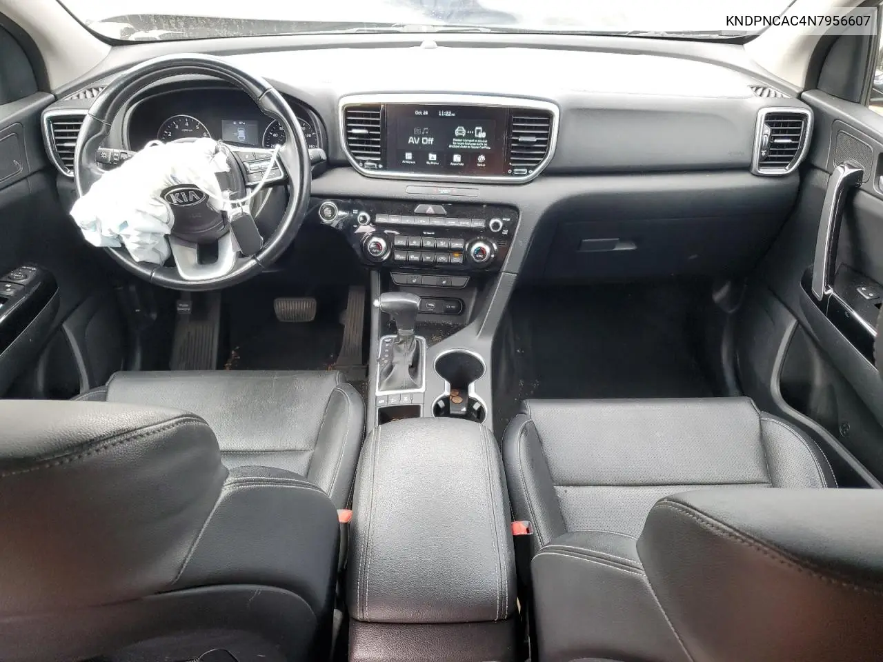 KNDPNCAC4N7956607 2022 Kia Sportage Ex