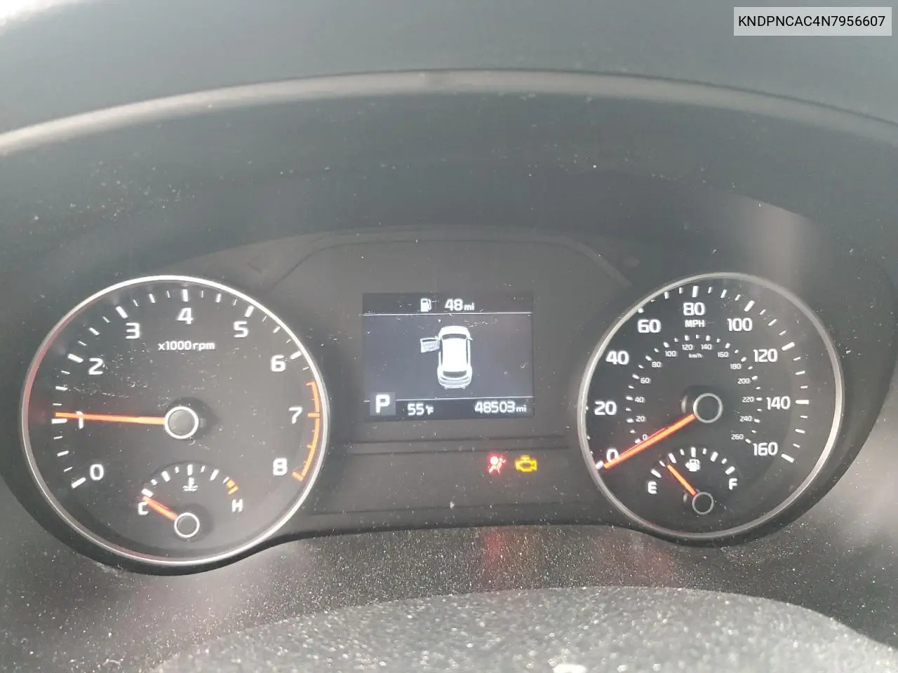 KNDPNCAC4N7956607 2022 Kia Sportage Ex