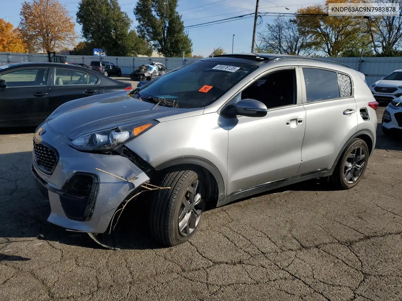 KNDP63AC9N7983878 2022 Kia Sportage S