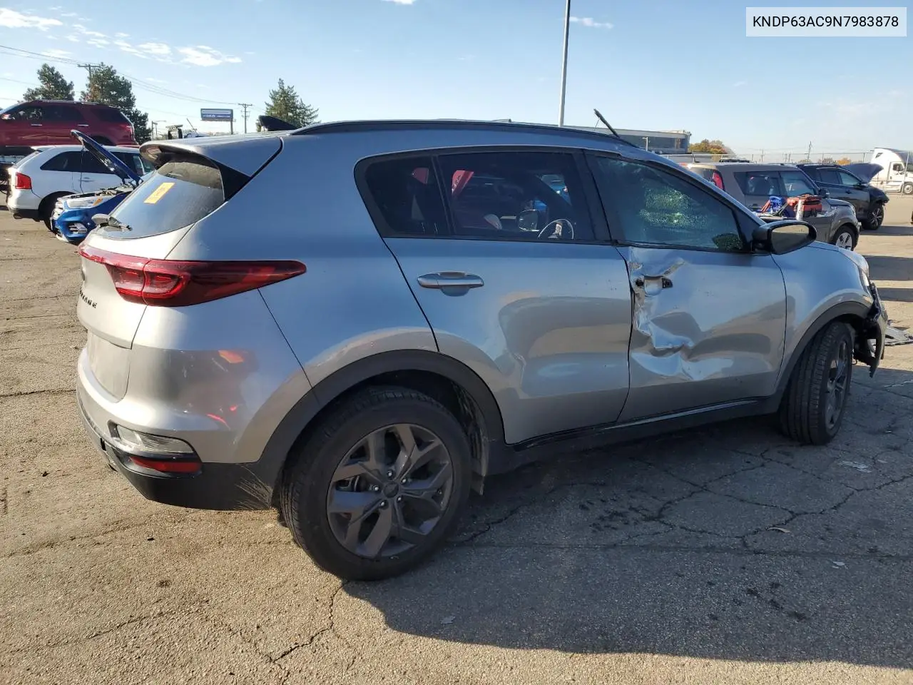 KNDP63AC9N7983878 2022 Kia Sportage S