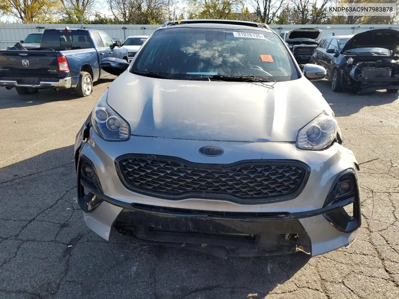 KNDP63AC9N7983878 2022 Kia Sportage S