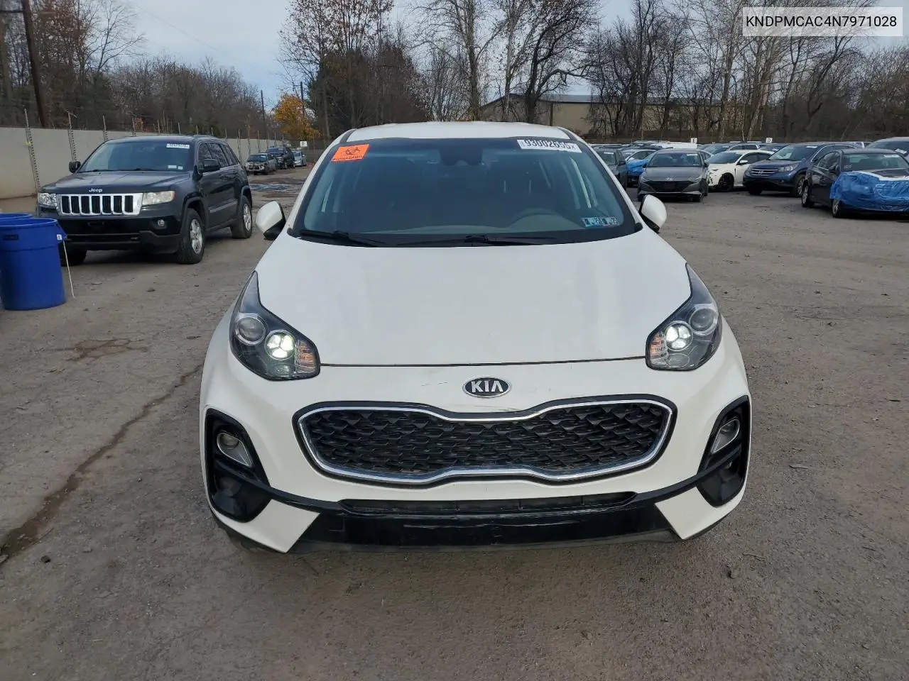 KNDPMCAC4N7971028 2022 Kia Sportage Lx