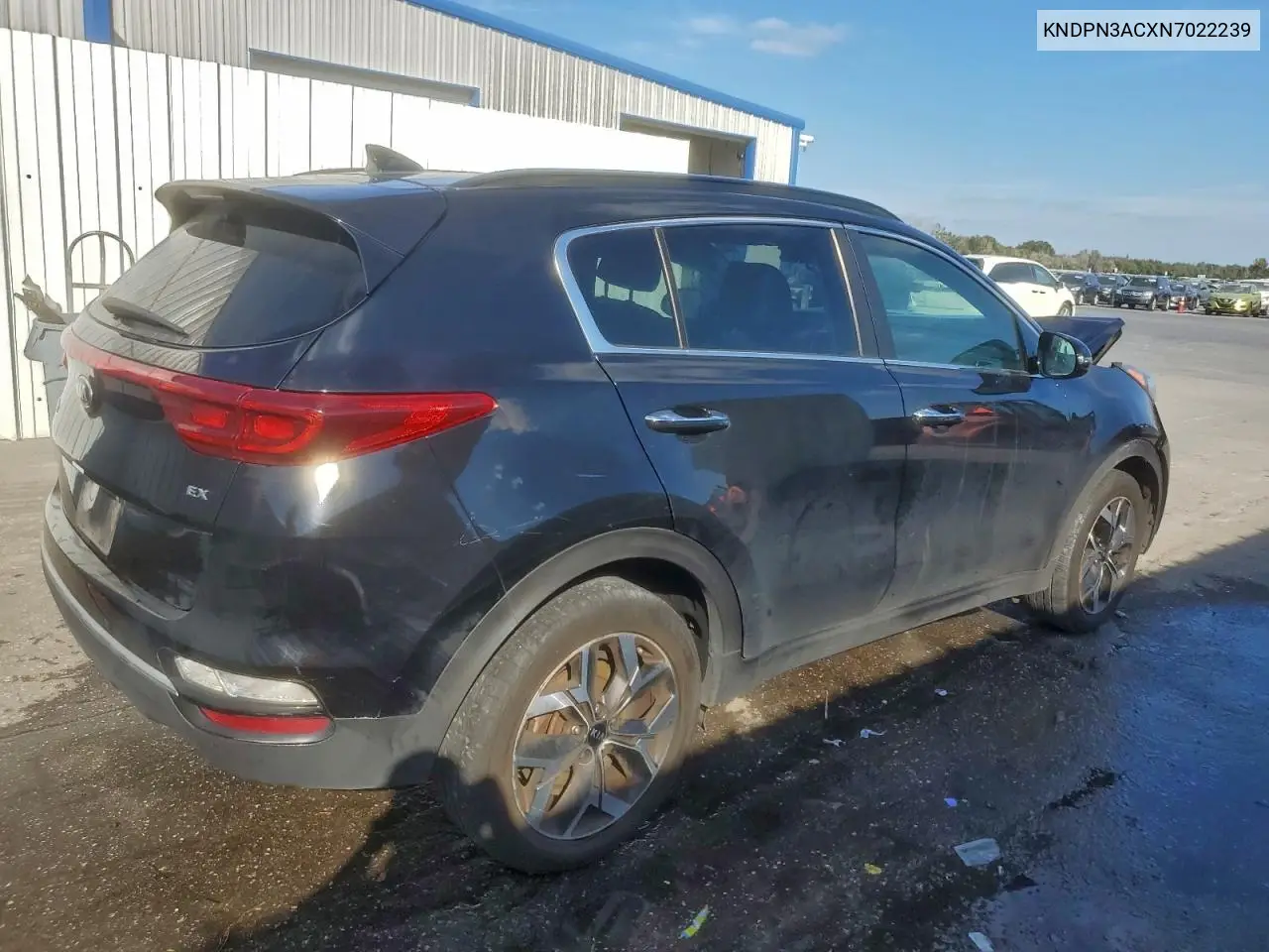 KNDPN3ACXN7022239 2022 Kia Sportage Ex