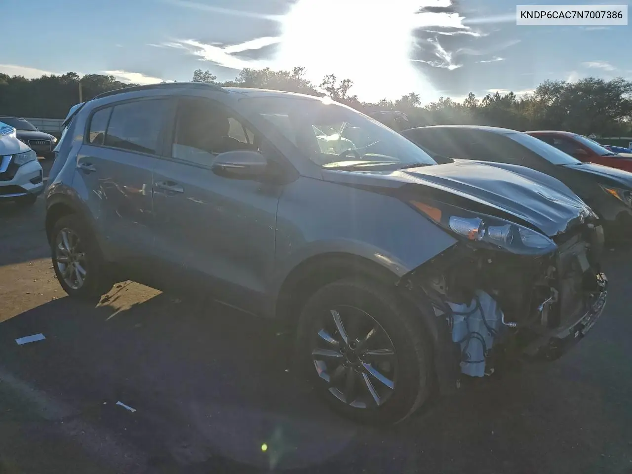 KNDP6CAC7N7007386 2022 Kia Sportage S