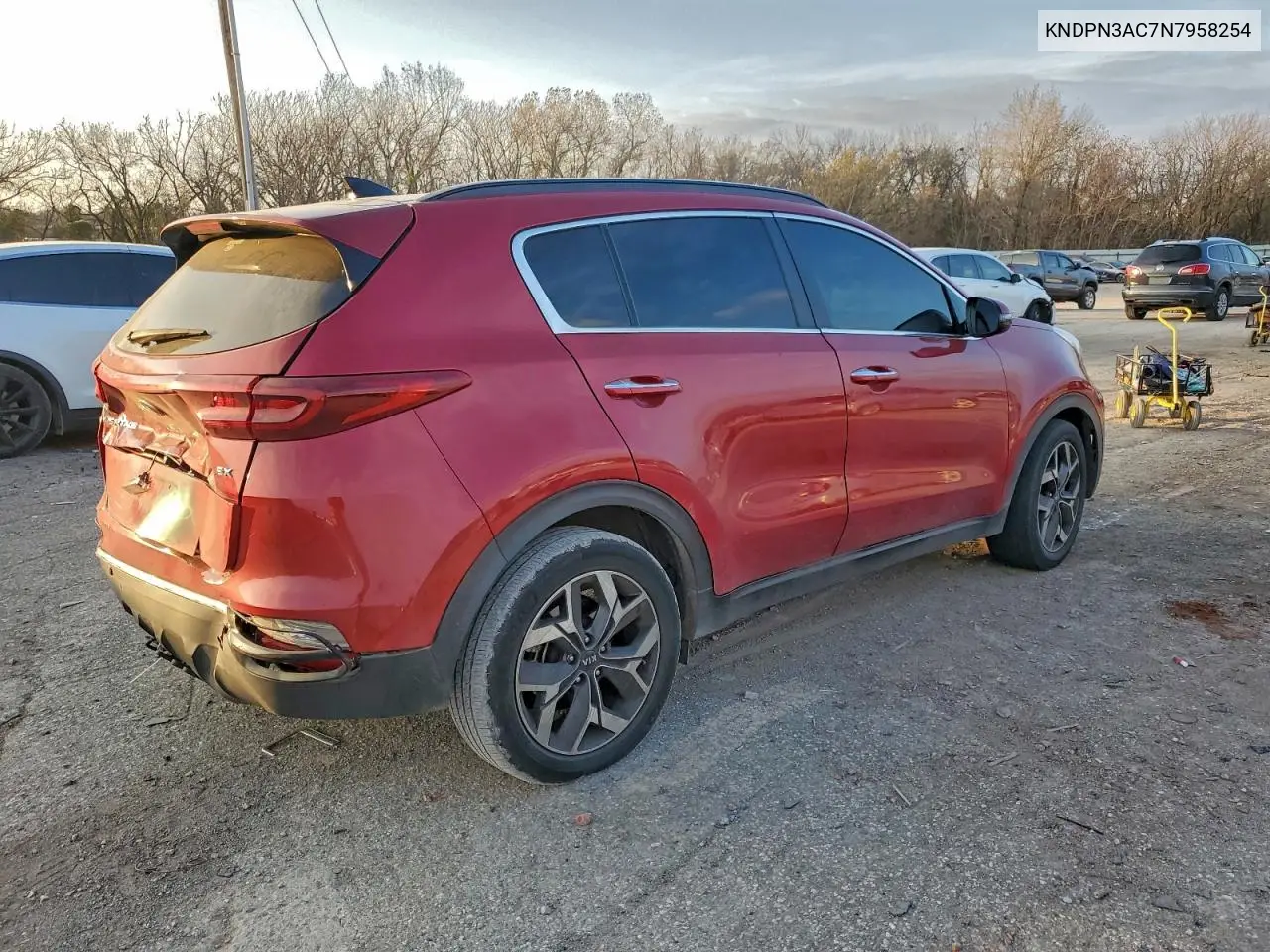 KNDPN3AC7N7958254 2022 Kia Sportage Ex