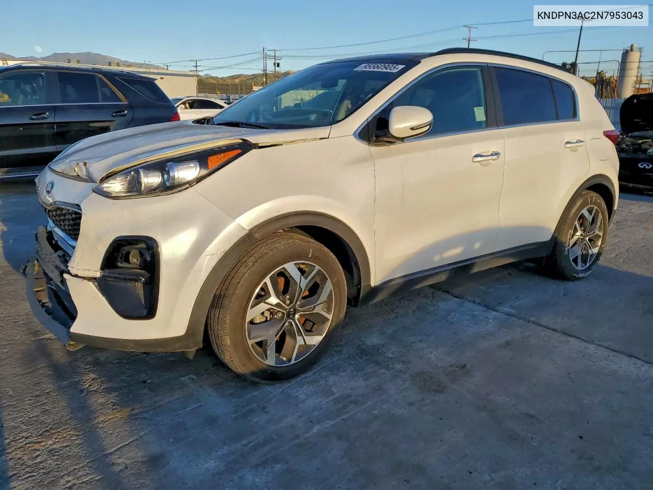 KNDPN3AC2N7953043 2022 Kia Sportage Ex