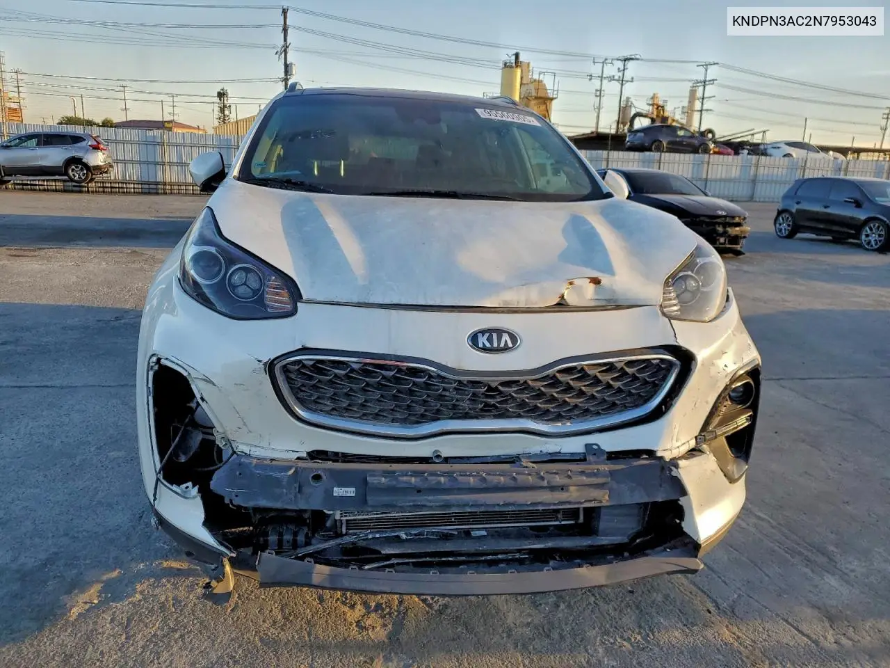 KNDPN3AC2N7953043 2022 Kia Sportage Ex