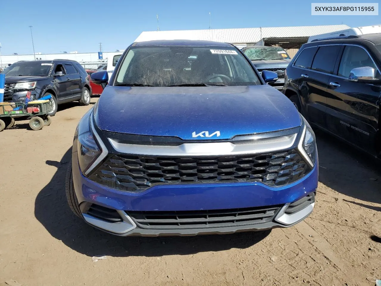 2023 Kia Sportage Ex VIN: 5XYK33AF8PG115955 Lot: 72091644