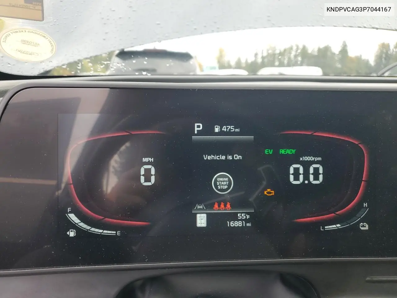 KNDPVCAG3P7044167 2023 Kia Sportage Ex