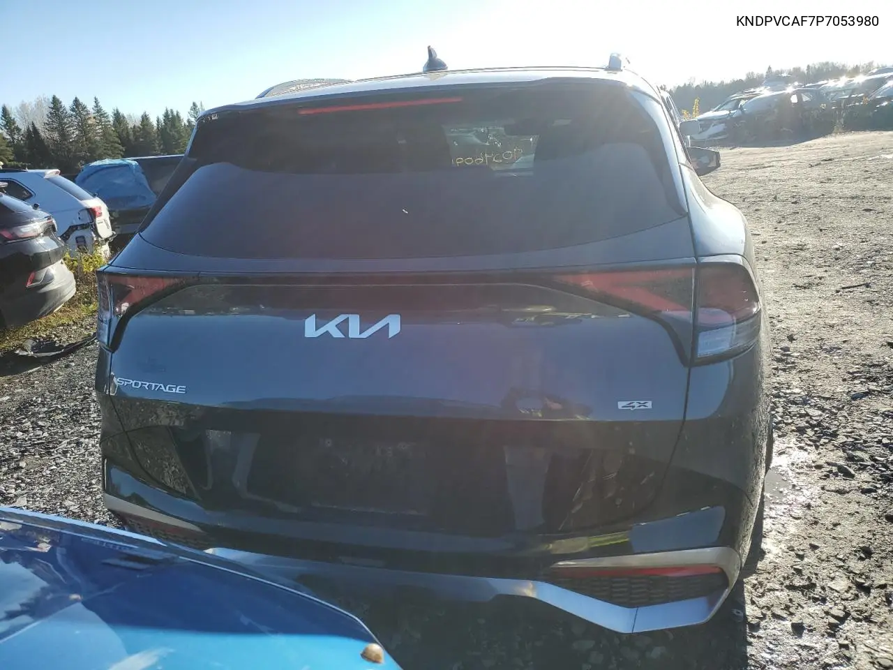 KNDPVCAF7P7053980 2023 Kia Sportage Ex