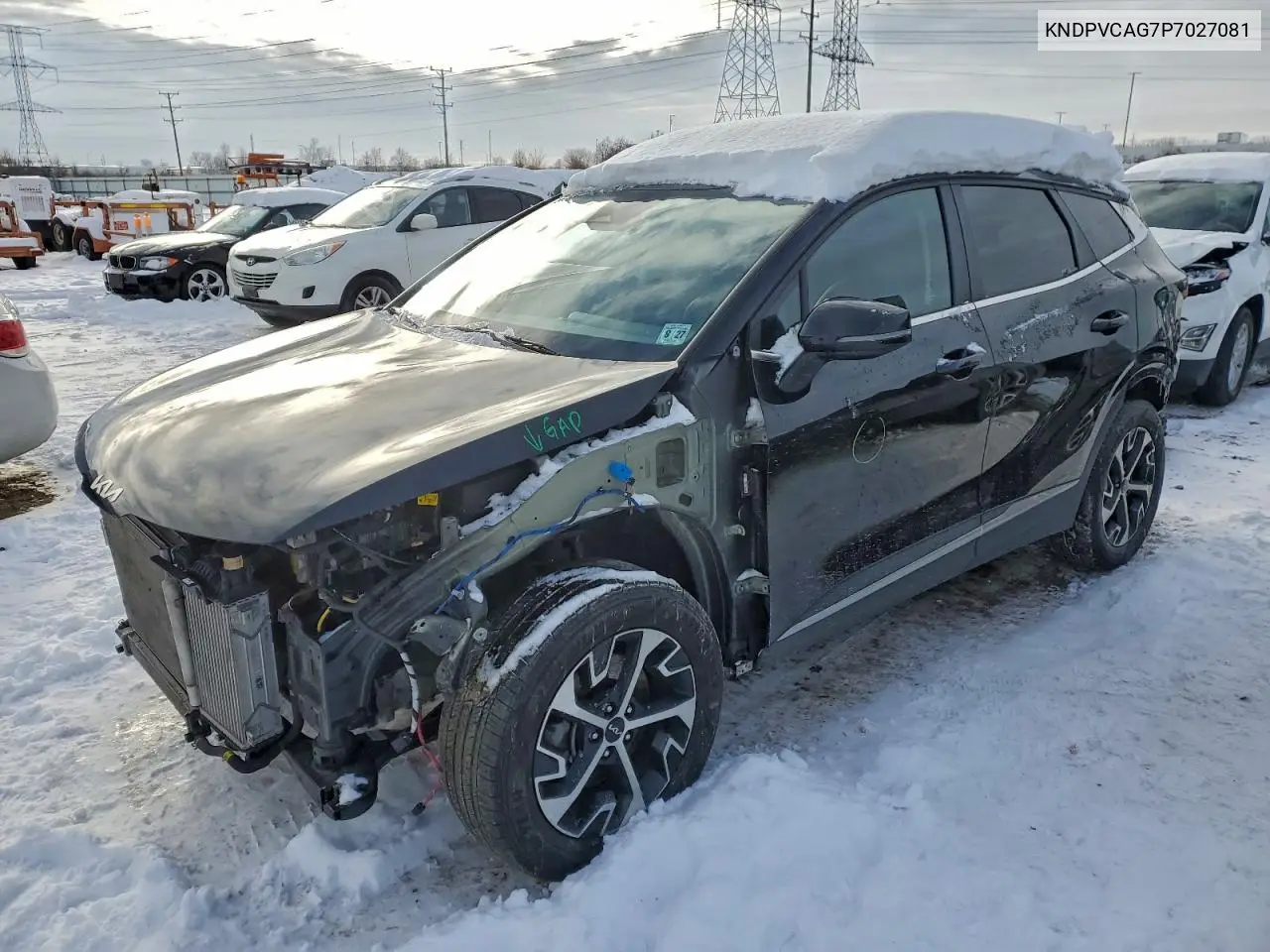 KNDPVCAG7P7027081 2023 Kia Sportage Ex