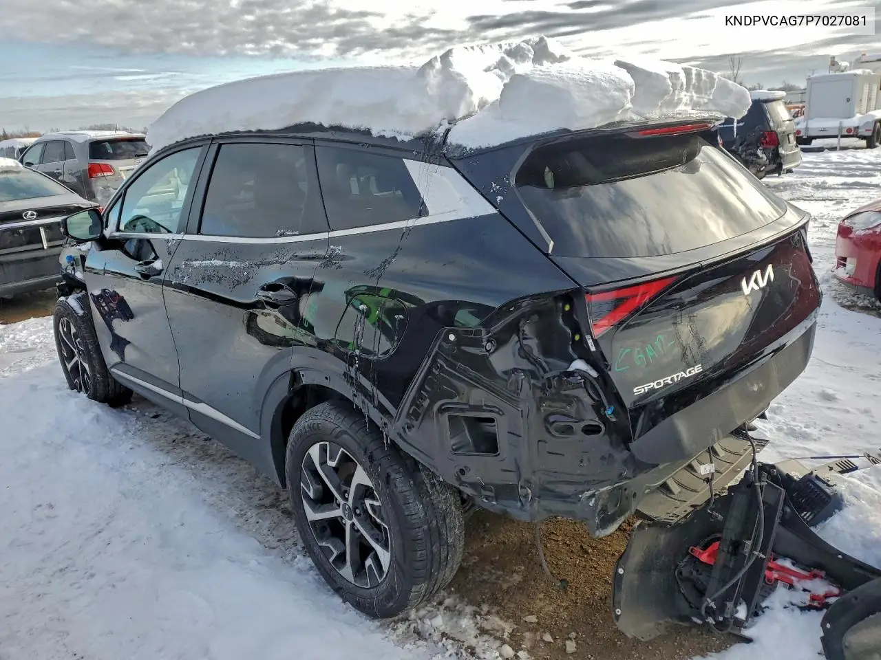 KNDPVCAG7P7027081 2023 Kia Sportage Ex