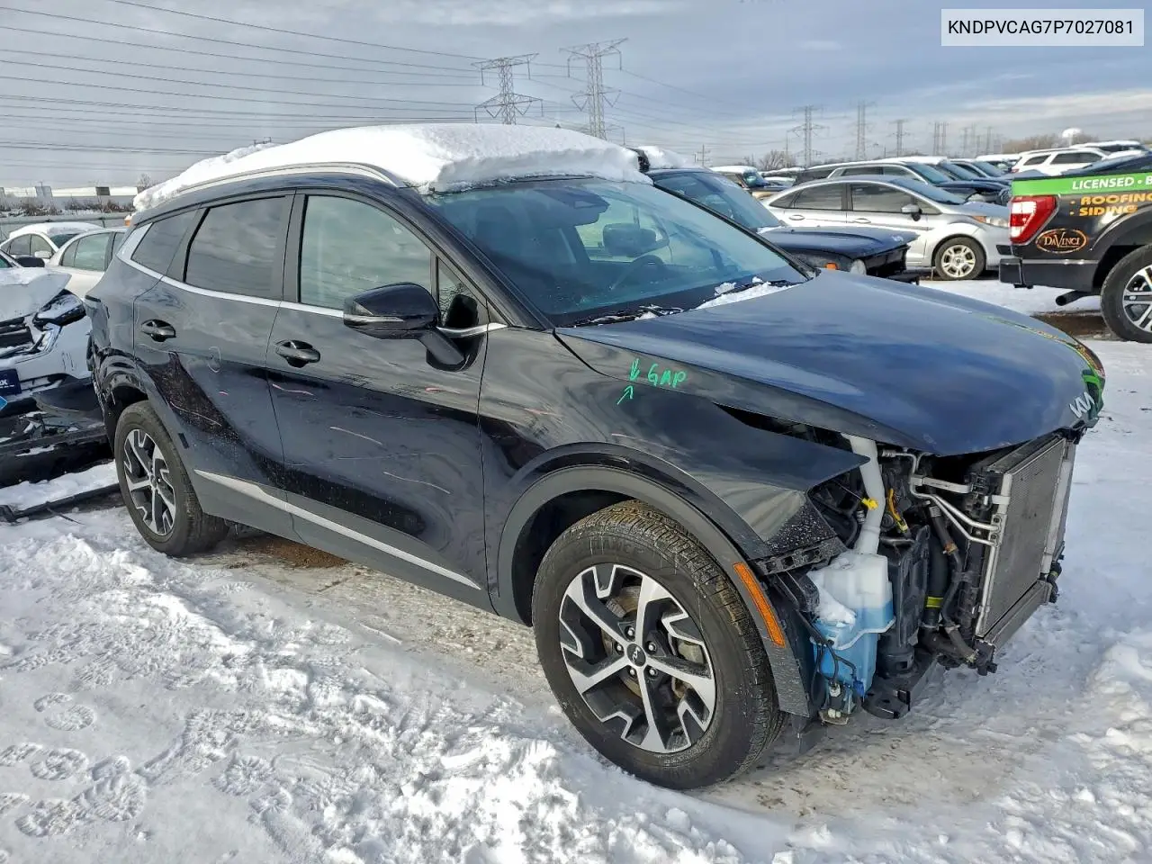 KNDPVCAG7P7027081 2023 Kia Sportage Ex