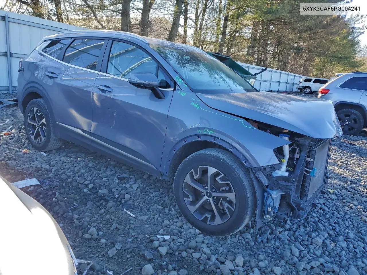 5XYK3CAF6PG004241 2023 Kia Sportage Ex