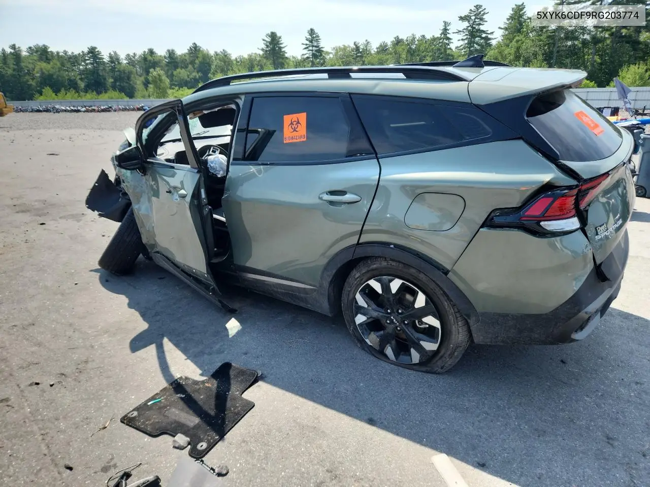 5XYK6CDF9RG203774 2024 Kia Sportage X Line