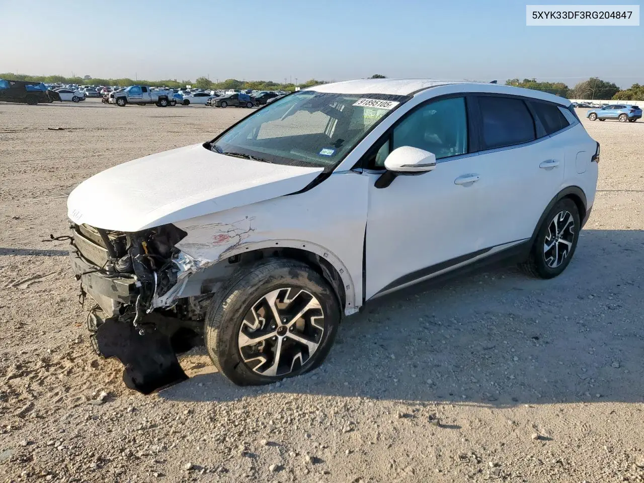 5XYK33DF3RG204847 2024 Kia Sportage Ex