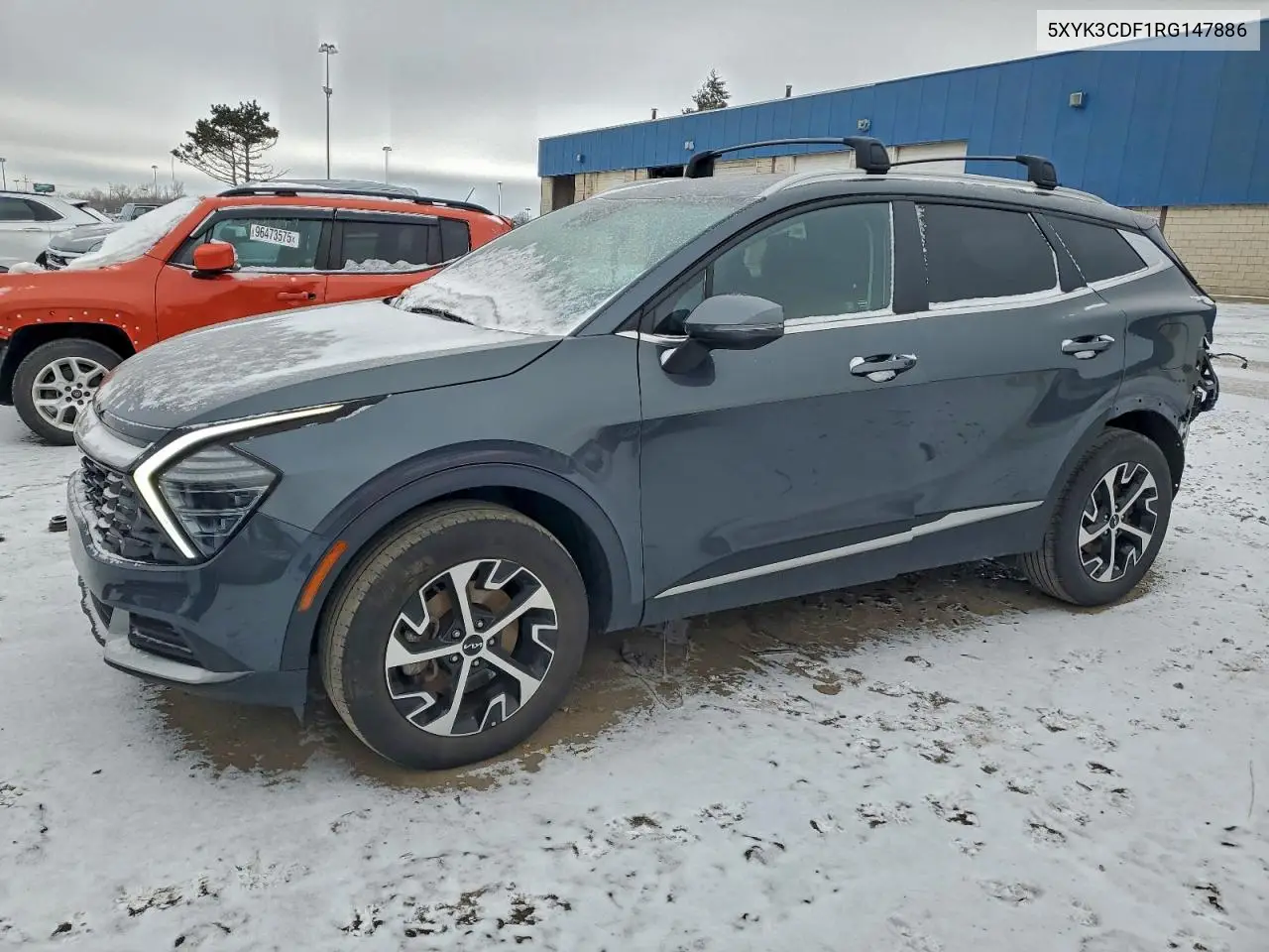 5XYK3CDF1RG147886 2024 Kia Sportage Ex