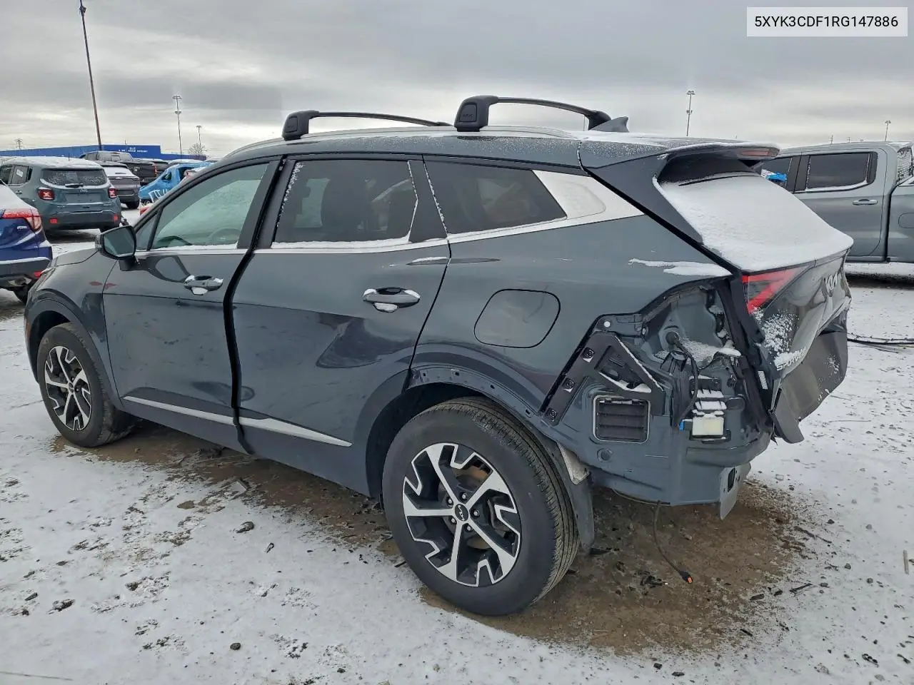 5XYK3CDF1RG147886 2024 Kia Sportage Ex