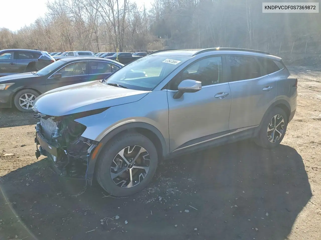 KNDPVCDF0S7369872 2025 Kia Sportage Ex