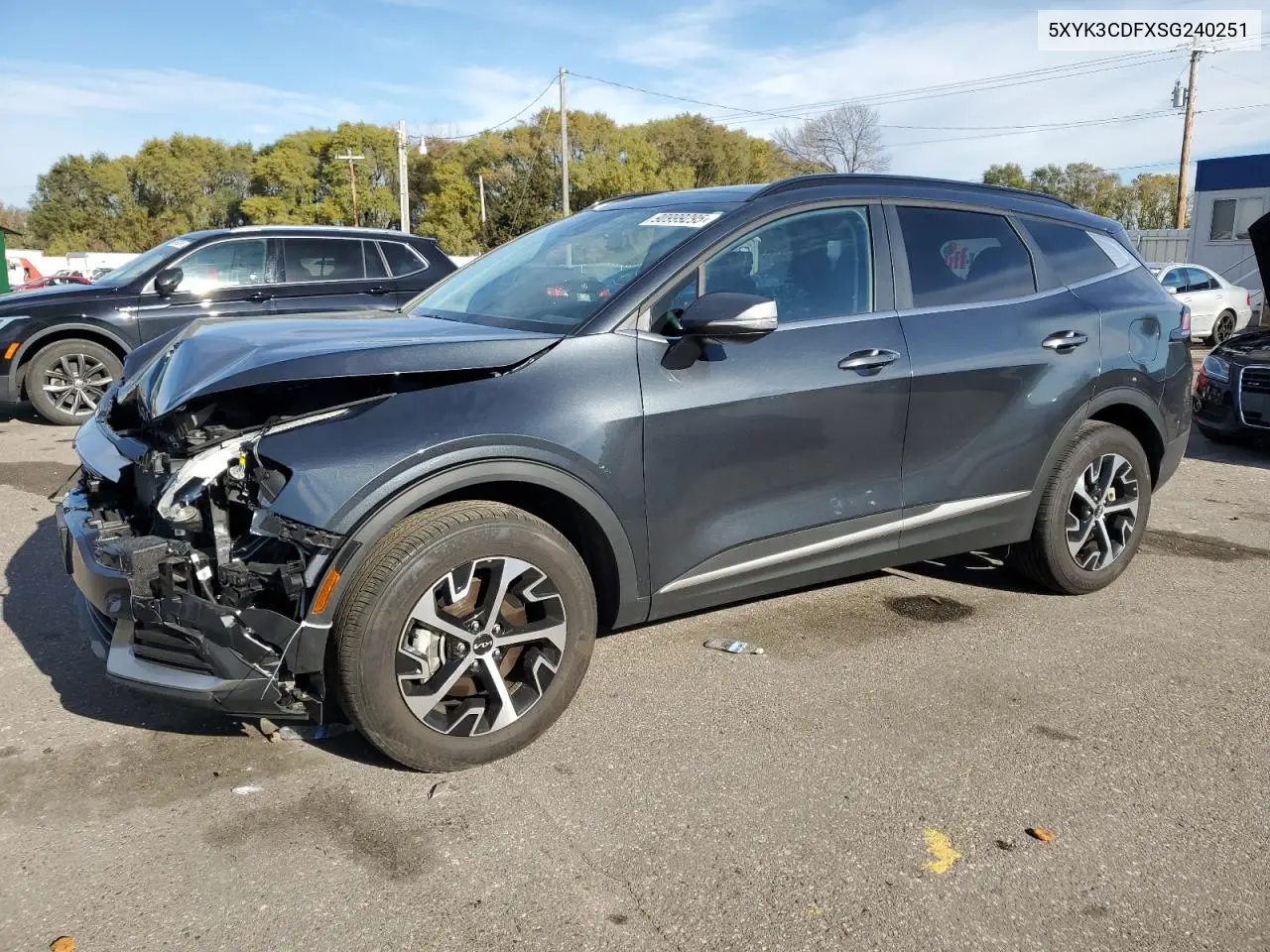 5XYK3CDFXSG240251 2025 Kia Sportage Ex