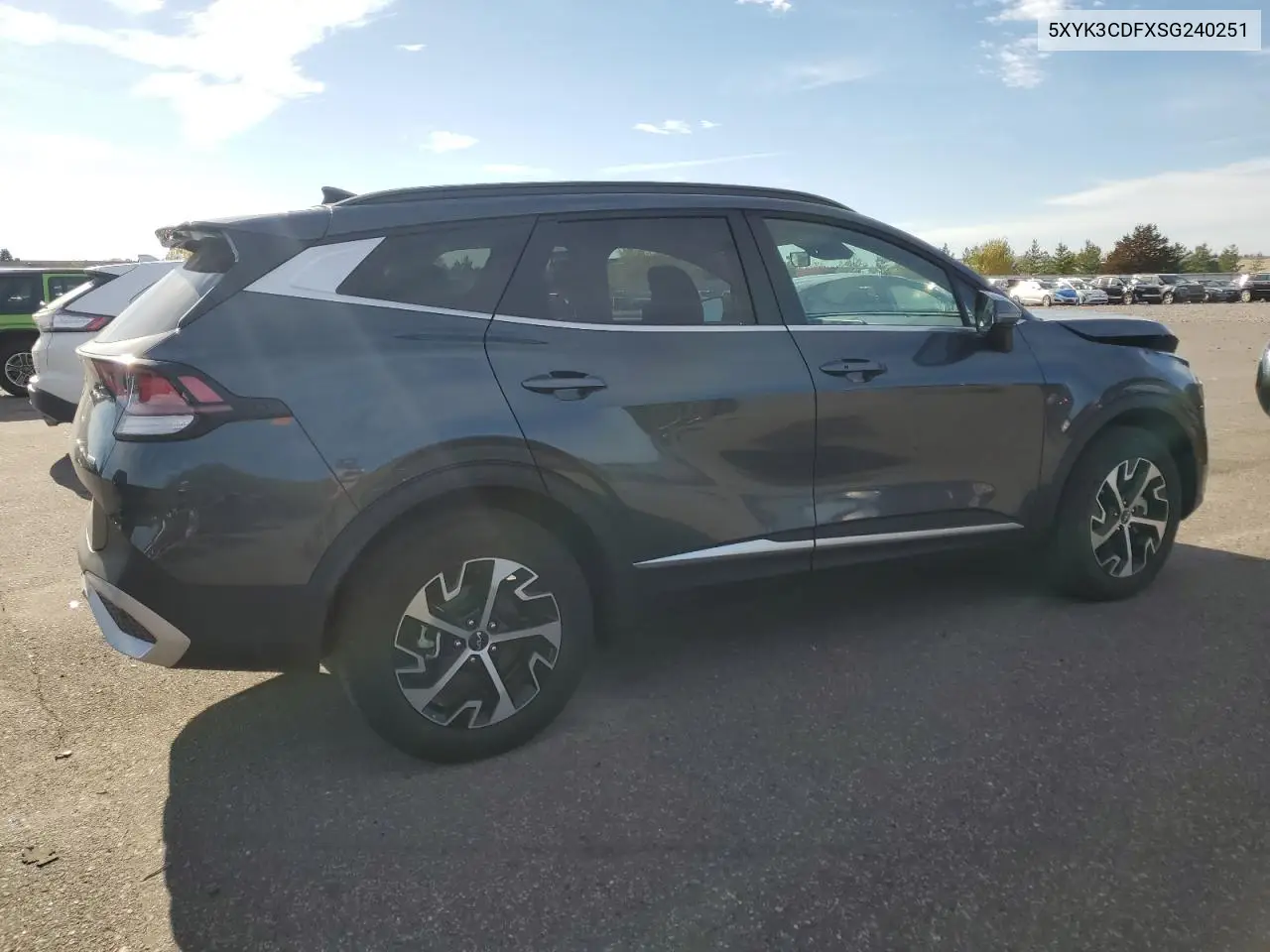 5XYK3CDFXSG240251 2025 Kia Sportage Ex