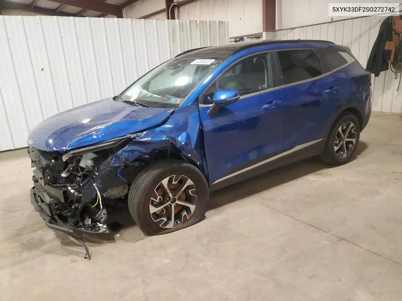 5XYK33DF2SG272742 2025 Kia Sportage Ex