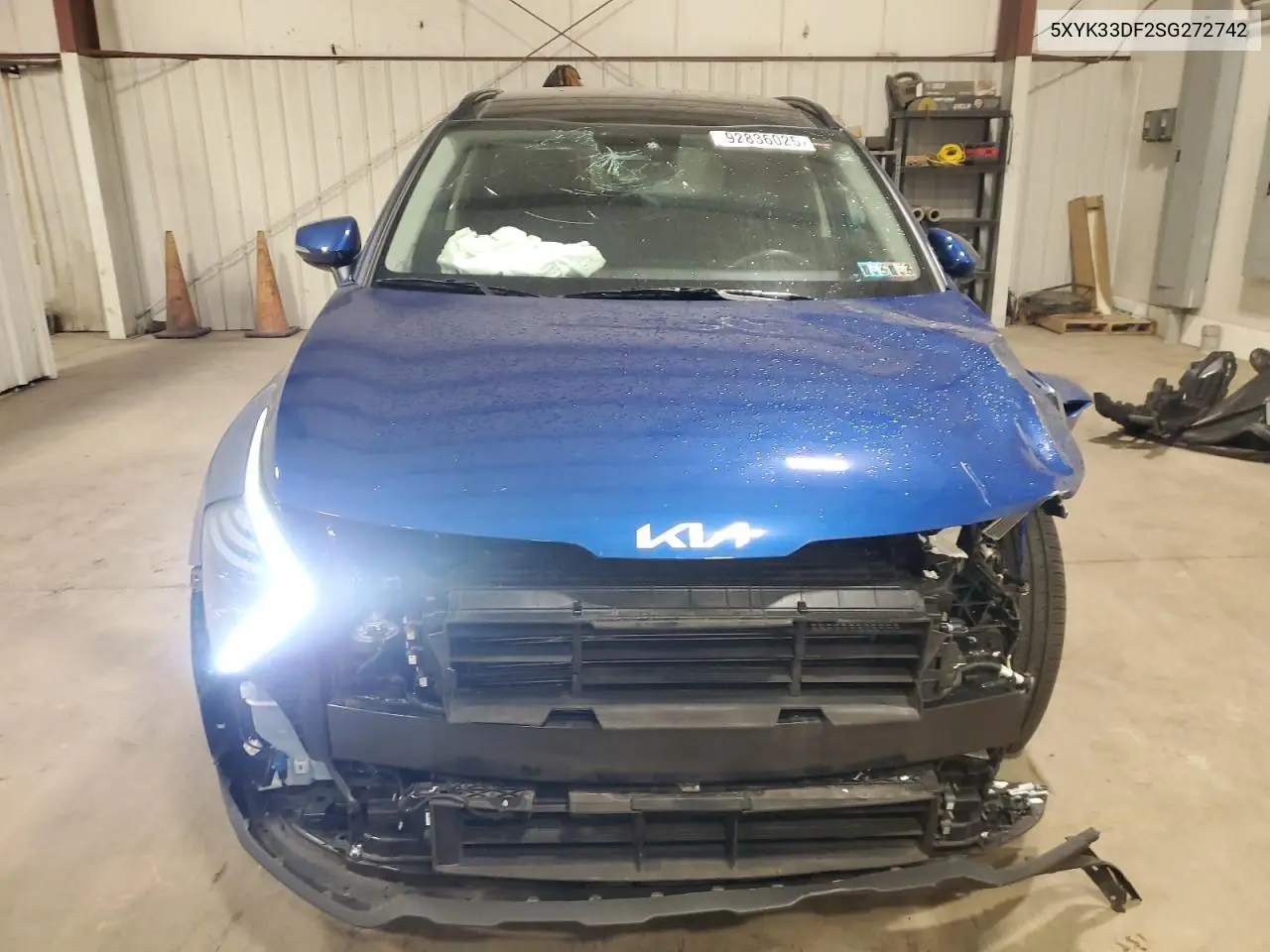 5XYK33DF2SG272742 2025 Kia Sportage Ex