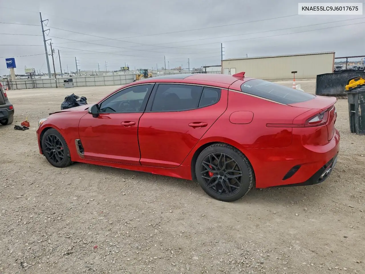 KNAE55LC9J6017675 2018 Kia Stinger Gt2