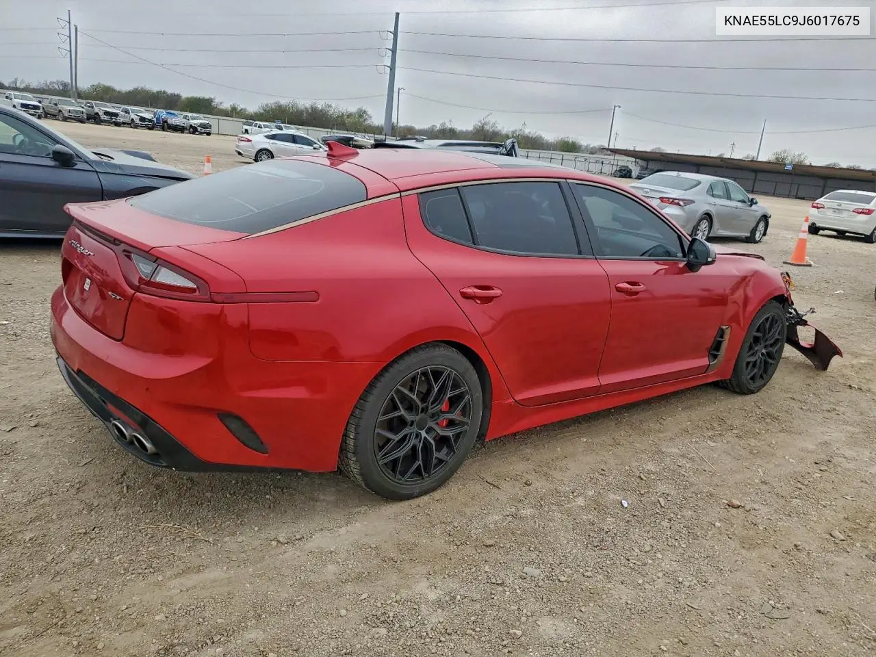 KNAE55LC9J6017675 2018 Kia Stinger Gt2