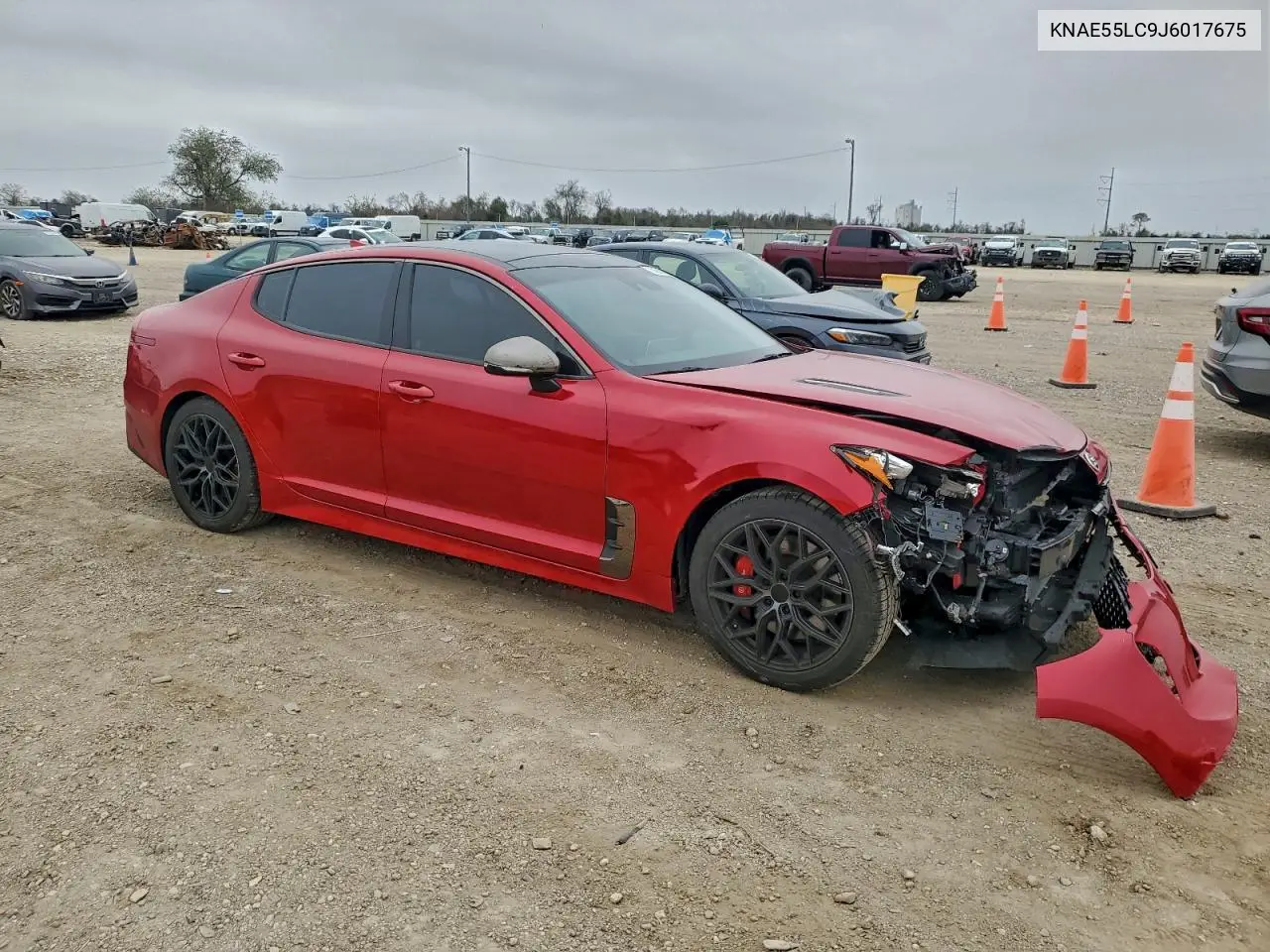KNAE55LC9J6017675 2018 Kia Stinger Gt2