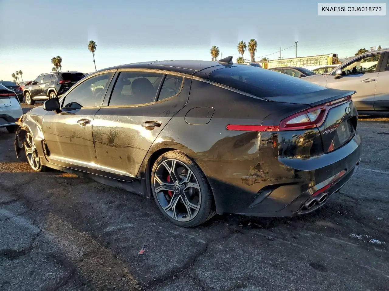 KNAE55LC3J6018773 2018 Kia Stinger Gt2