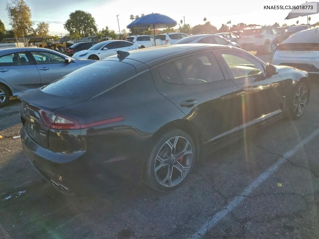 KNAE55LC3J6018773 2018 Kia Stinger Gt2