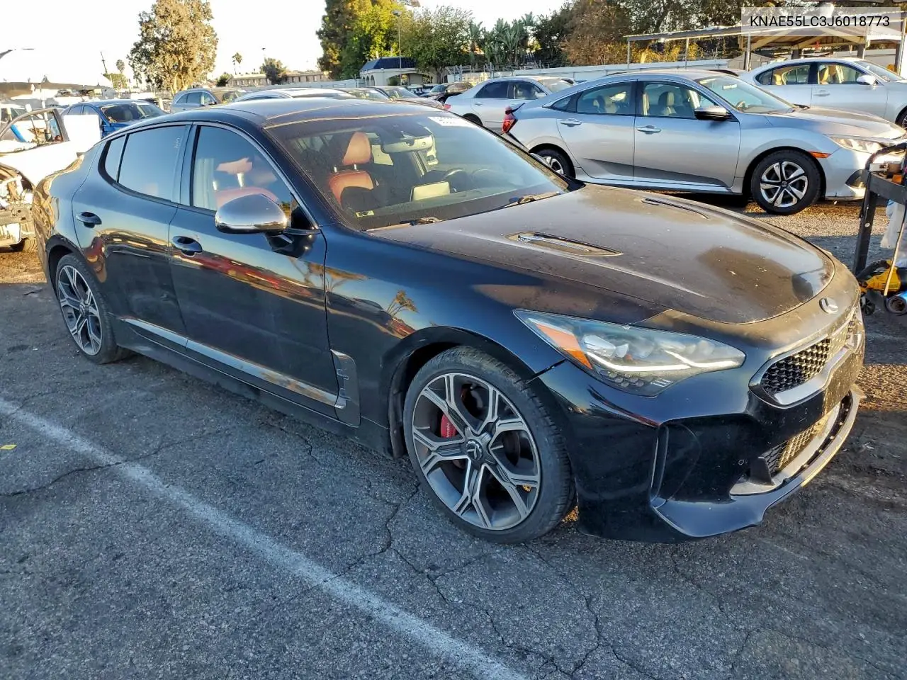 KNAE55LC3J6018773 2018 Kia Stinger Gt2