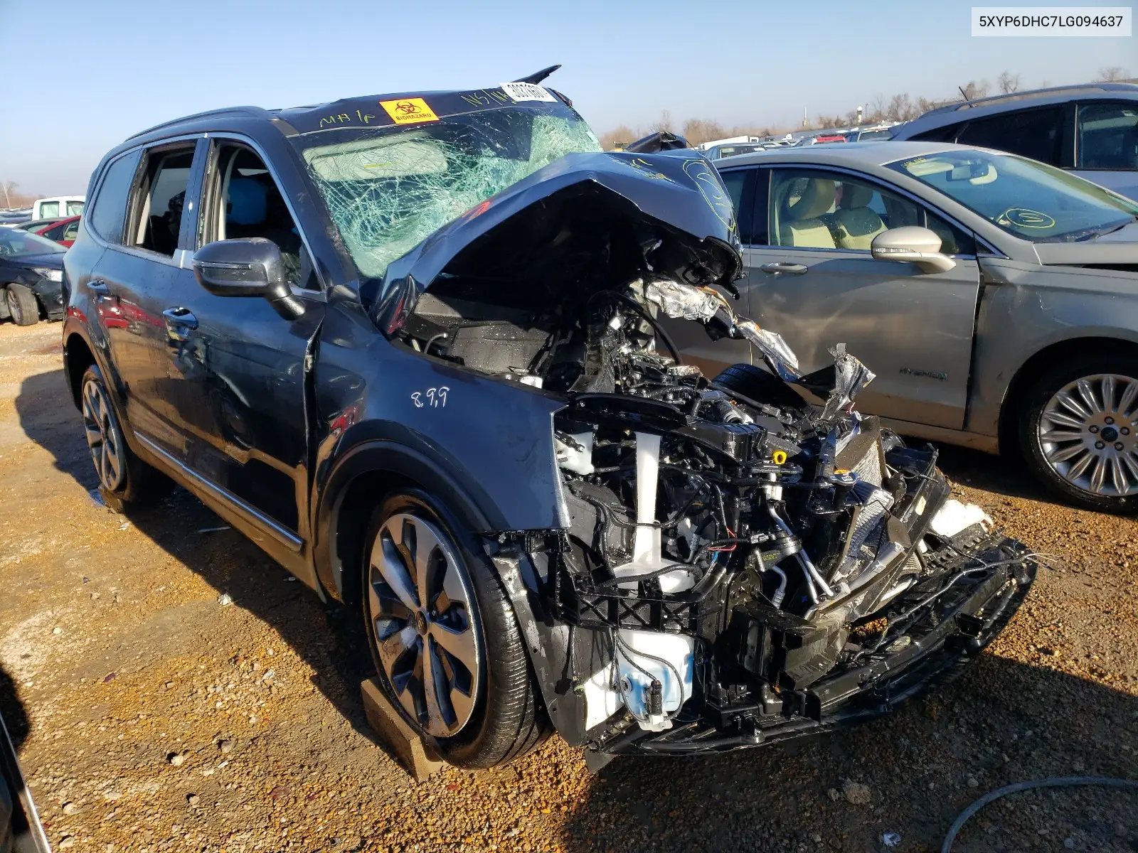 5XYP6DHC7LG094637 2020 Kia Telluride S