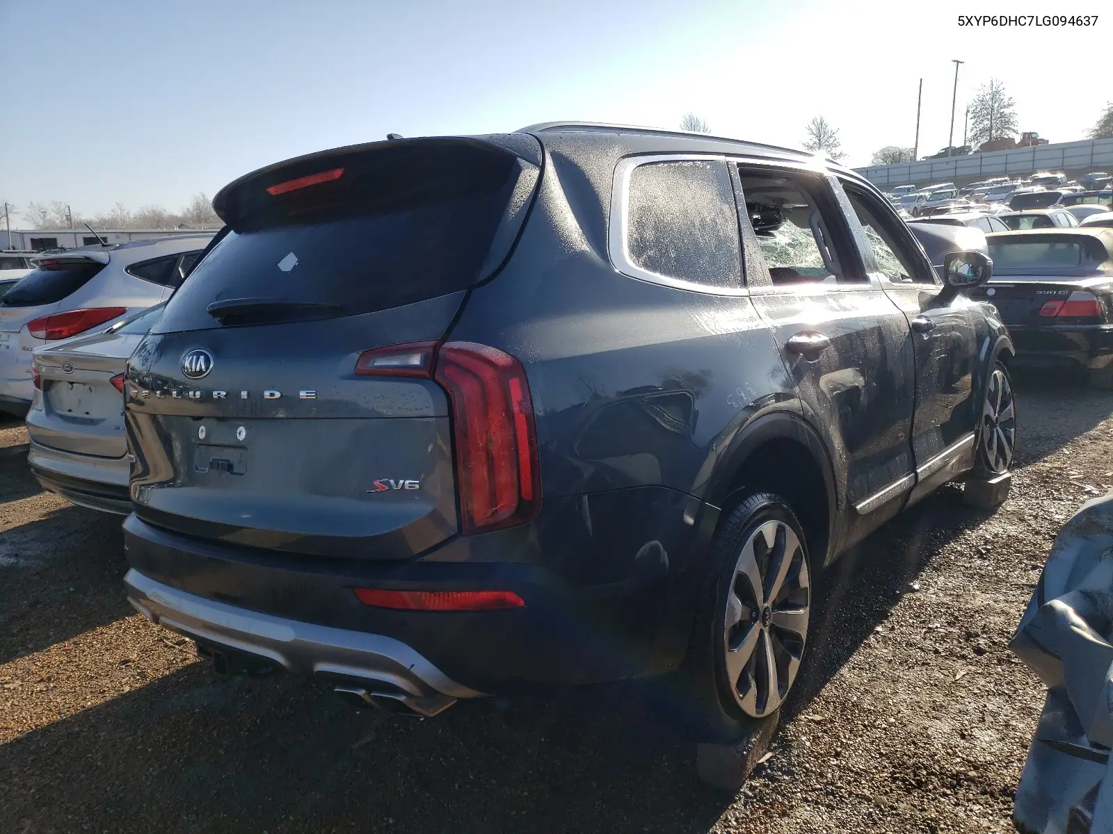 5XYP6DHC7LG094637 2020 Kia Telluride S
