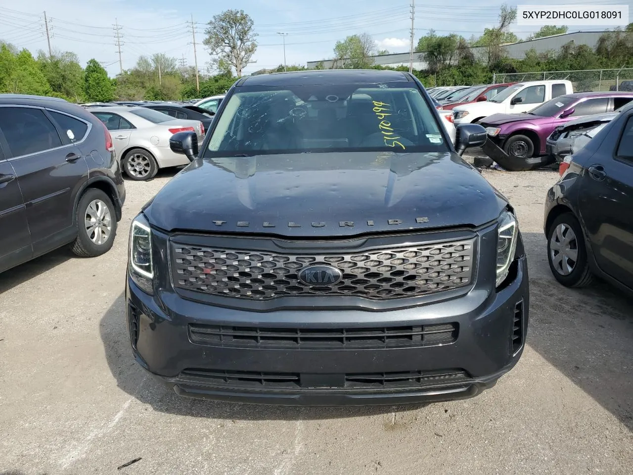 5XYP2DHC0LG018091 2020 Kia Telluride Lx