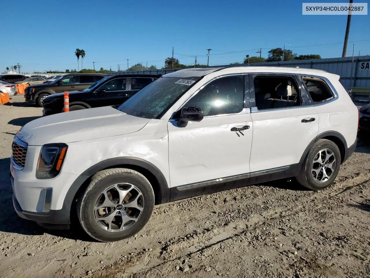 5XYP34HC0LG042887 2020 Kia Telluride Ex
